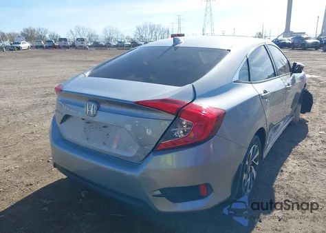 2018 Honda Civic Ex from USA, damaged, VIN 2HGFC2F79JH542472